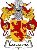 Carcasona coat of arms family crest download