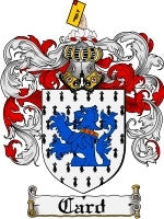 Card coat of arms family crest download