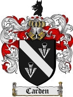 Carden coat of arms family crest download