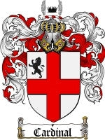 Cardinal coat of arms family crest download