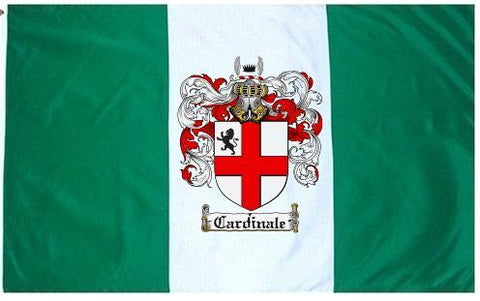 Cardinale family crest coat of arms flag