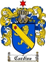 Cardine coat of arms family crest download