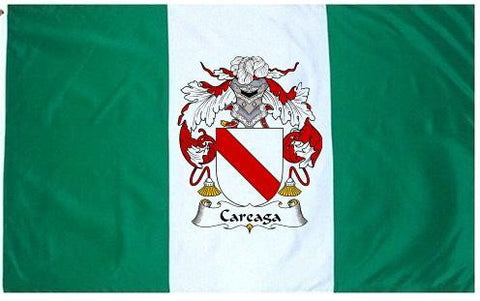 Careaga family crest coat of arms flag