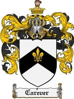 Carever coat of arms family crest download