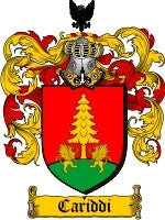 Cariddi coat of arms family crest download