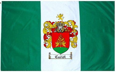 Caridi family crest coat of arms flag