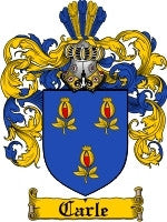 Carle coat of arms family crest download