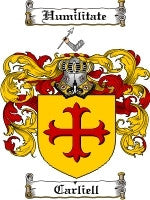 Carliell coat of arms family crest download