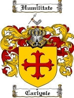 Carlysle coat of arms family crest download