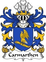 Carmarthen coat of arms family crest download