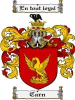 Carn coat of arms family crest download