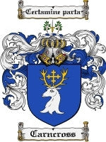Carncross coat of arms family crest download