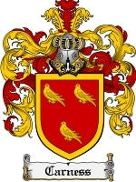Carness coat of arms family crest download