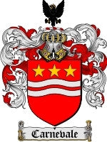 Carnevale coat of arms family crest download