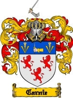 Carnie coat of arms family crest download