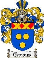 Carous coat of arms family crest download