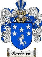 Carreira coat of arms family crest download