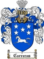 Carreras coat of arms family crest download