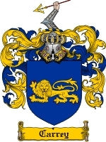 Carrey coat of arms family crest download