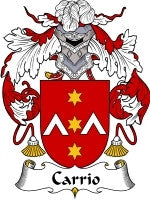 Carrio coat of arms family crest download