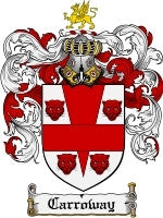 Carroway coat of arms family crest download