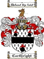 Carthright coat of arms family crest download