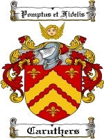 Caruthers coat of arms family crest download