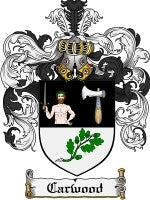 Carwood coat of arms family crest download