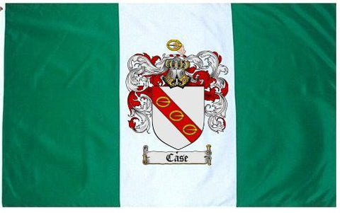 Case family crest coat of arms flag