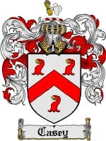 Casey family crest coat of arms emailed to you within 24 hours – Family ...