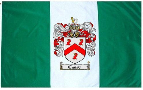 Casey family crest coat of arms flag