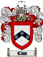 Cass coat of arms family crest download