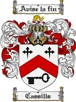 Cassills coat of arms family crest download