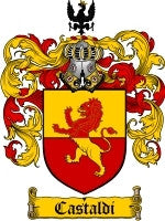 Castaldi coat of arms family crest download