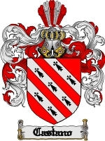 Castano coat of arms family crest download