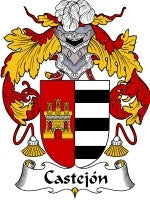 Castejon coat of arms family crest download