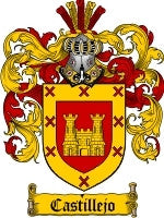 Castillejo coat of arms family crest download