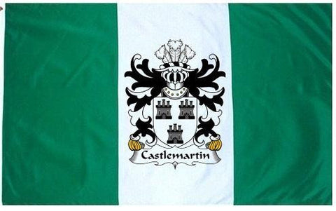 Castlemartin family crest coat of arms flag