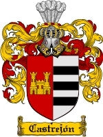 Castrejon coat of arms family crest download