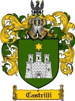 Castrilli coat of arms family crest download