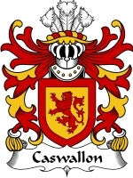 Caswallon coat of arms family crest download