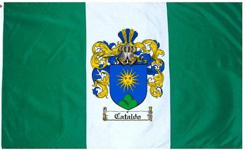 Cataldo family crest coat of arms flag