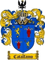 Catalfamo coat of arms family crest download