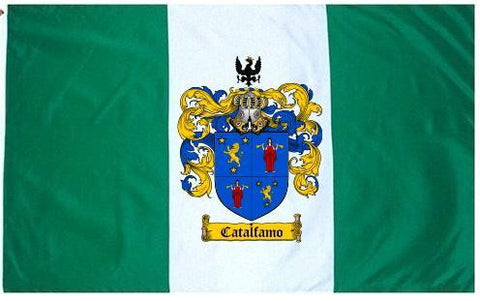 Catalfamo family crest coat of arms flag