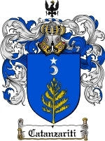 Catanzariti coat of arms family crest download