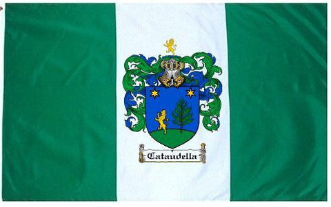 Cataudella family crest coat of arms flag