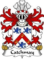 Catchmay coat of arms family crest download