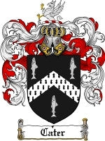 Cater coat of arms family crest download