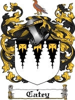 Catey coat of arms family crest download
