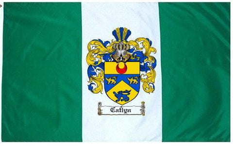 Catlyn family crest coat of arms flag